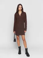 Doreen Cashmere Polo Dress