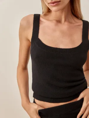 Lucie Cashmere Tank