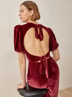 Livia Velvet Dress