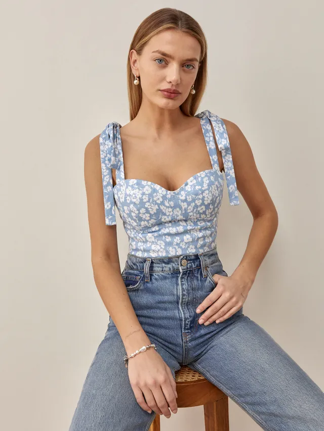 reformation kaden top