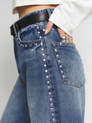 Cary High Rise Slouchy Wide Leg Jeans