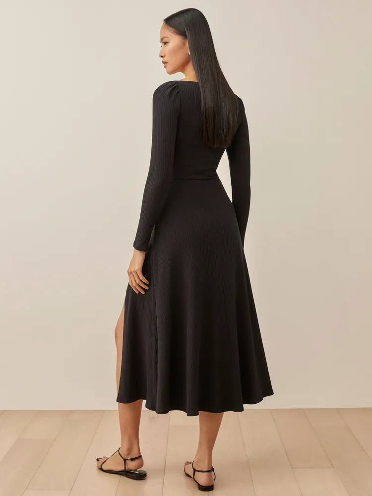 Reformation Banks Knit Dress