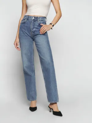 Karli High Rise Relaxed Tapered Jeans