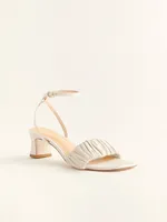 Shelly Ruched Sandal