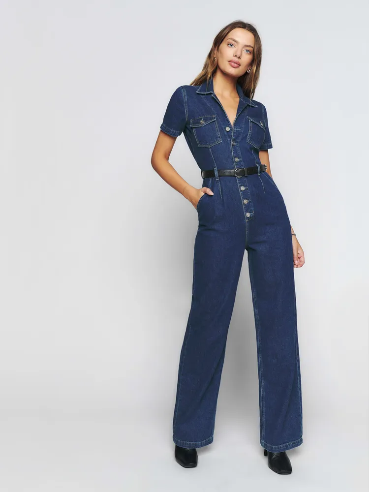 James Denim Jumpsuit