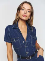 James Denim Jumpsuit