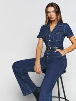 James Denim Jumpsuit