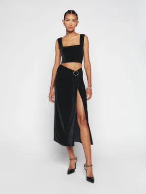 Nova Velvet Skirt