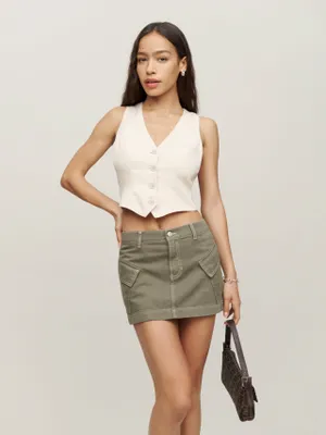 Nia Cargo Mini Skirt