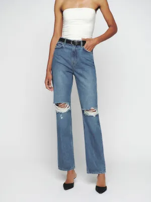 Selena High Rise Relaxed Jeans