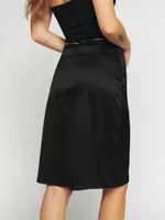 Annie Satin Skirt