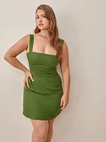 Brigitte Linen Dress