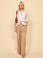 Anzio Linen Top