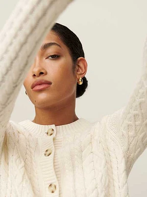Foret Cable Knit Cardigan