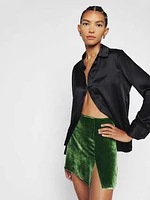 Cleo Velvet Skirt