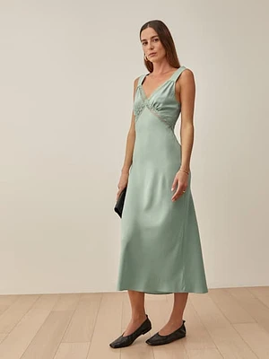 Provence Silk Dress