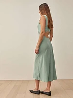 Provence Silk Dress