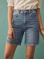 Sammie High Rise Relaxed Jean Shorts