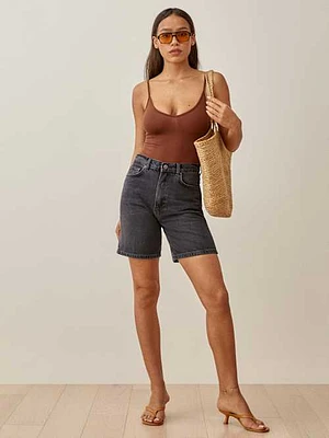 Sammie High Rise Relaxed Jean Shorts