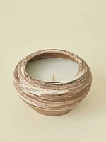 Laguna Candles Ceramic Swirl Candle