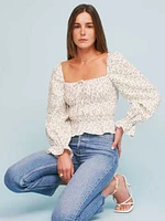 Pimento Linen Top