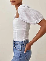 Arancini Linen Top