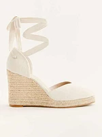 Camilla Lace Up Wedge Espadrille