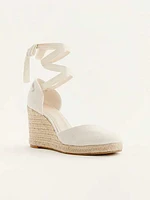 Camilla Lace Up Wedge Espadrille