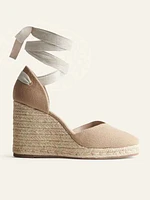 Camilla Lace Up Wedge Espadrille