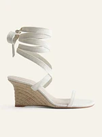 Alessa Lace Up Wedge Espadrille