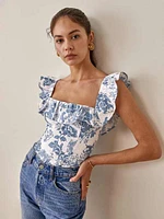 Rhode Linen Top