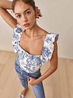 Rhode Linen Top