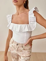 Rhode Linen Top