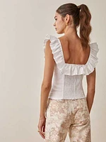Rhode Linen Top