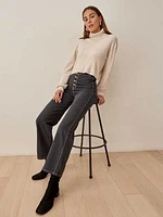 Lexi High Rise Wide Leg Jeans