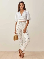 Cynthia Fruitloops High Rise Straight Jeans