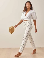 Cynthia Fruitloops High Rise Straight Jeans