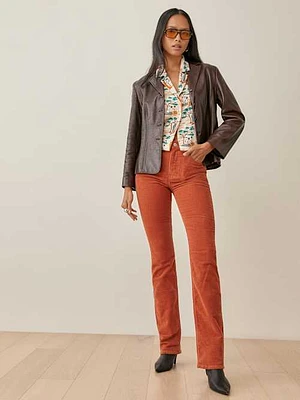 Peyton High Rise Bootcut Corduroy Pants