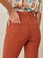 Peyton High Rise Bootcut Corduroy Pants