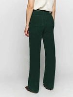 Alyssa High Rise Wide Leg Corduroy Pants