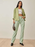 Rowan High Rise Relaxed Corduroy Pants