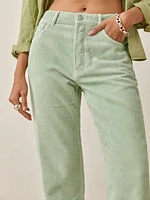 Rowan High Rise Relaxed Corduroy Pants