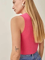 Benedetta Cashmere Cropped Tank