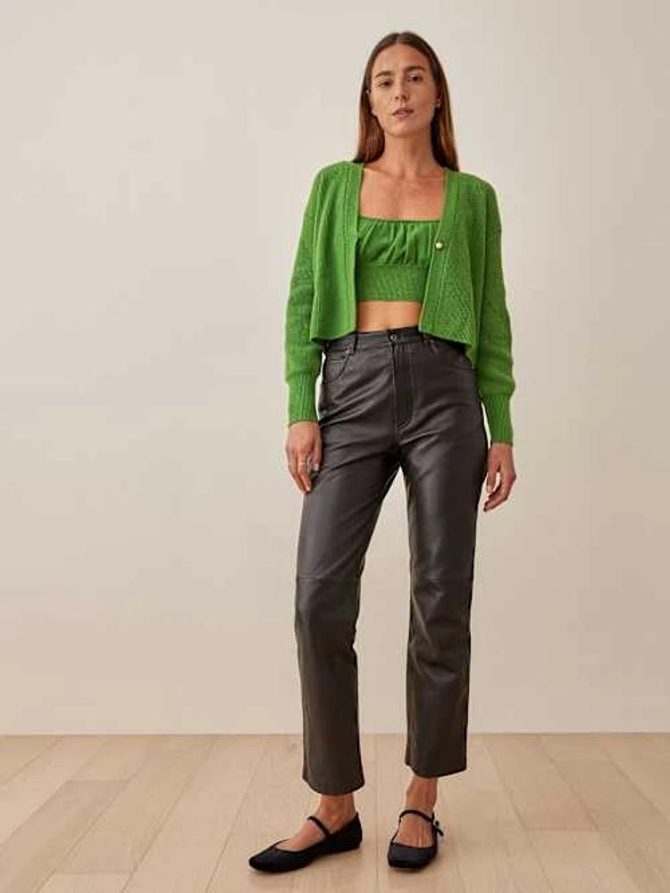 Brody Cashmere Tank And Cardi Set