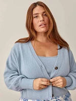 Varenne Cashmere Tank And Cardi Set Es