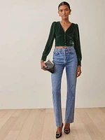Henning Velvet Top