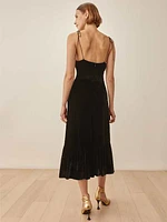 Oda Velvet Dress