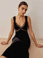 Lorenzo Velvet Dress