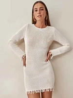 Pesca Open Knit Dress