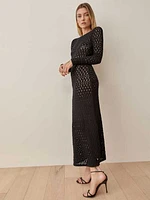 Castello Open Knit Dress